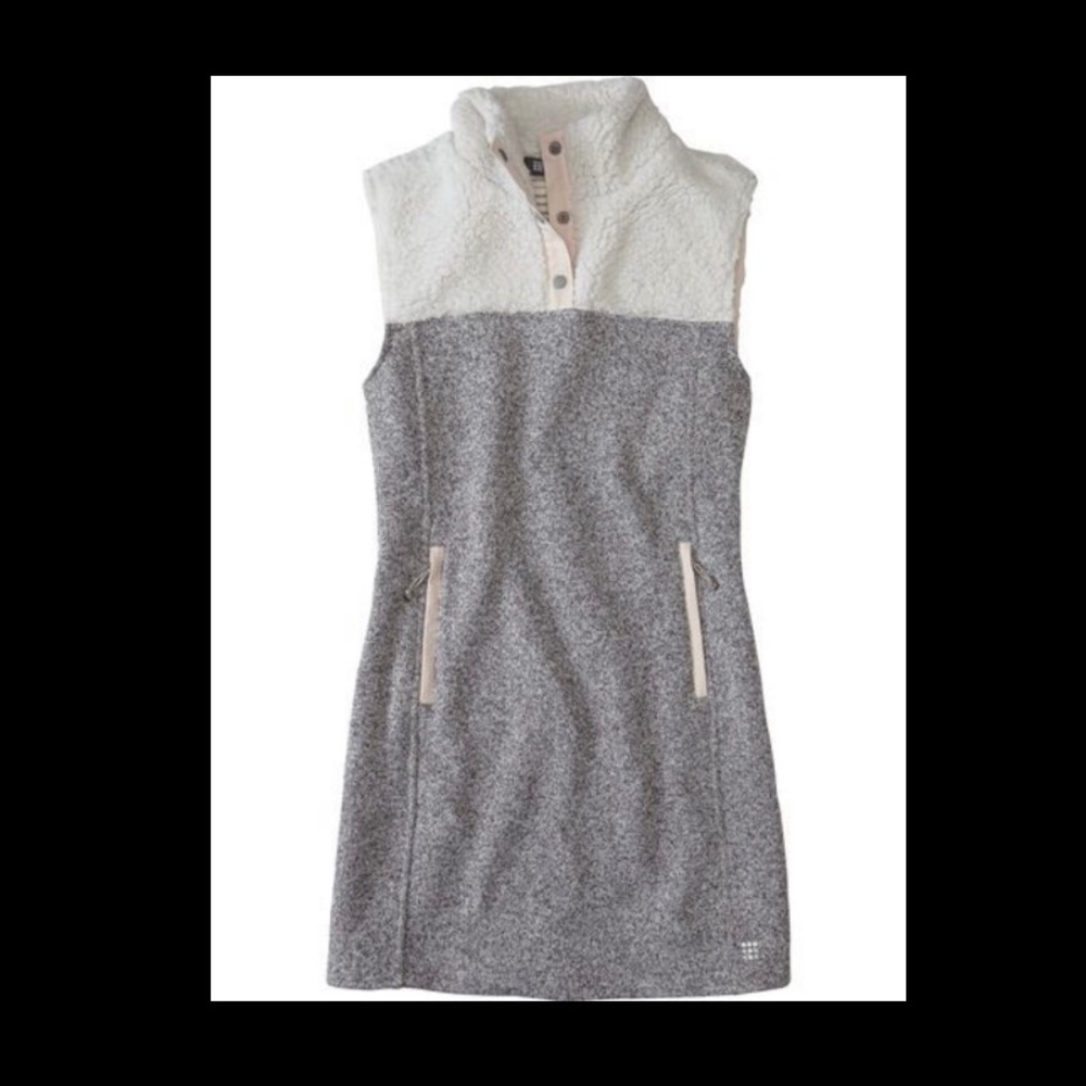 Title Nine / Callitrix Fleece Dress /Sz M